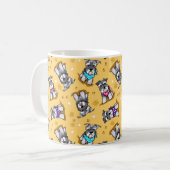 Mini Schnauzer Sunshine Kaffeetasse (Vorderseite Links)