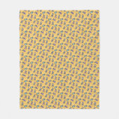 Mini Schnauzer Sunshine KiniArt Fleecedecke (Vorderseite)
