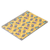Mini Schnauzer Sunshine KiniArt Notizblock (Linke Seite)