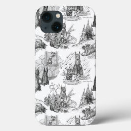 MINI SCHNAUZER Terrier Black Toile Case-Mate iPhone Hülle