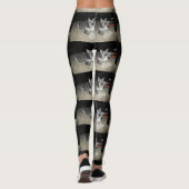 Mini_Schnauzer Verlegen Leggings (Rückseite)