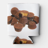 Mini-Schokolade und Erdnuss-Leckereien Dosenkühler (Vorderseite)