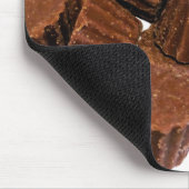 Mini-Schokolade und Erdnuss-Leckereien Mousepad (Ecke)