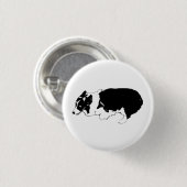 Mini-Schritt, fröhlicher Stolz Button (Vorne & Hinten)