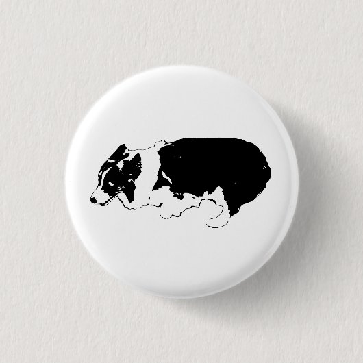 Mini-Schritt, fröhlicher Stolz Button (Vorderseite)