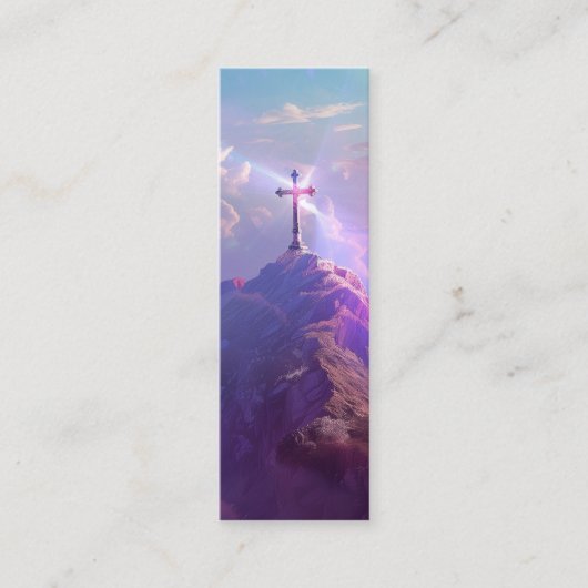 Mini-Scripting-Lesezeichen / Osterkarteneinlage Telefonnummerkarte (Vorderseite)