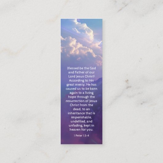 Mini-Scripting-Lesezeichen / Osterkarteneinlage Telefonnummerkarte (Rückseite)