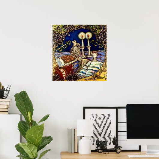 Mini– Shabbat Poster (Heimbüro)