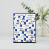 Mini-Sitzung Postkarte (Stehend Vorderseite)