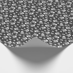 Mini-Skull-Piraten Geschenkpapier
