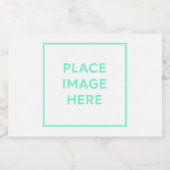 Mini Sparkling Wein Flaschen Etiketten (3" x 2") (Einzelnes Label)