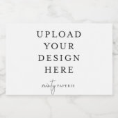 Mini Sparkling Wein Flaschen Etiketten 3" x 2" (Se (Einzelnes Label)