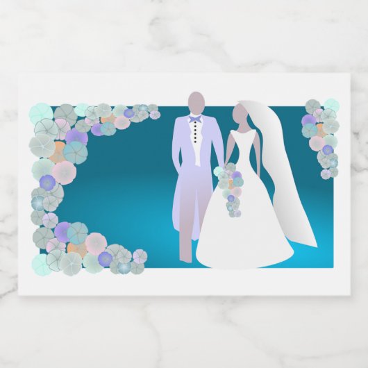 Mini Sparkling Weinetiketten ! Schaumweinetikett (Einzelnes Label)