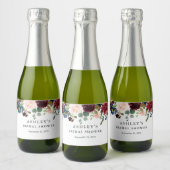 Mini Sparkling Wine Labels - Sammlung SIENNA Schaumweinetikett (Flaschen)