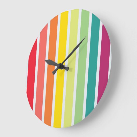 Mini Spectrum Große Wanduhr (Winkel)