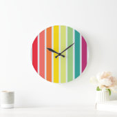 Mini Spectrum Große Wanduhr (Zuhause)