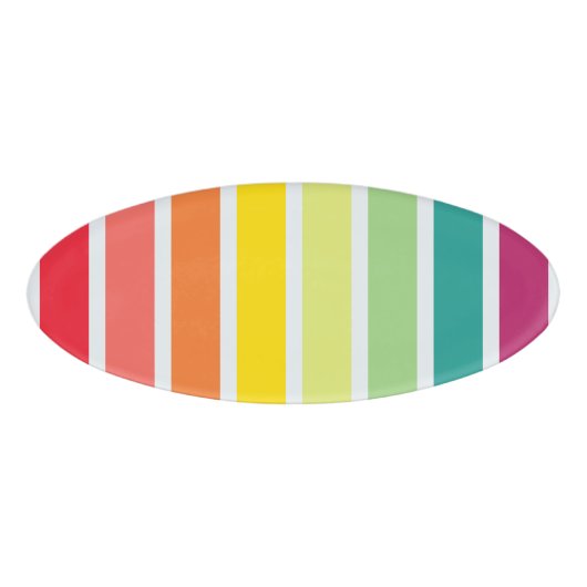 Mini Spectrum Namenschild (Vorderseite)