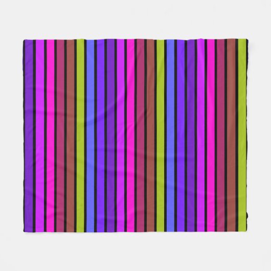 Mini-Spektrum 2 Fleecedecke (Vorderseite (Horizontal))