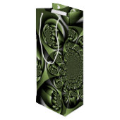 Mini Spheres Geschenktüte Für Weinflaschen (Rückseite Schrägansicht)