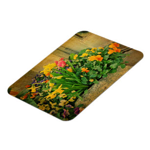 Mini Springtime Garden Magnet