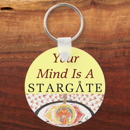 Mini-Stargate-Schlüsselanhänger Schlüsselanhänger (Vorderseite)