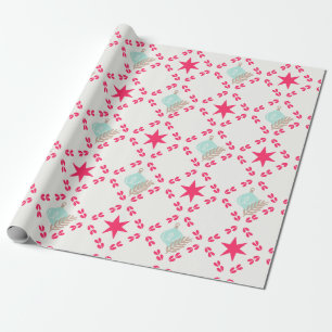 Mini Starry Night Wrapping Paper Geschenkpapier