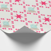 Mini Starry Night Wrapping Paper Geschenkpapier (Ecke)