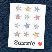 Mini Stars Stickers Set Aufkleber