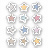 Mini Stars Stickers Set Aufkleber (Vorderseite)