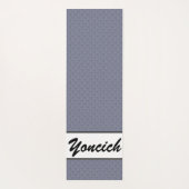 Mini Stone Tiles von Kenneth Yoncich Yogamatte (Rückseite)