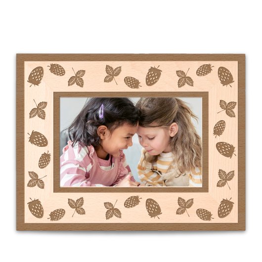 Mini Strawberries Geätzte Rahmen