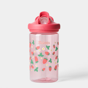 Mini Strawberry Blossom Personalisiert Trinkflasche