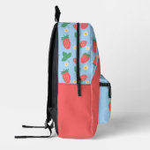 Mini Strawberry Blossom personalizable Bedruckter Rucksack (Links)