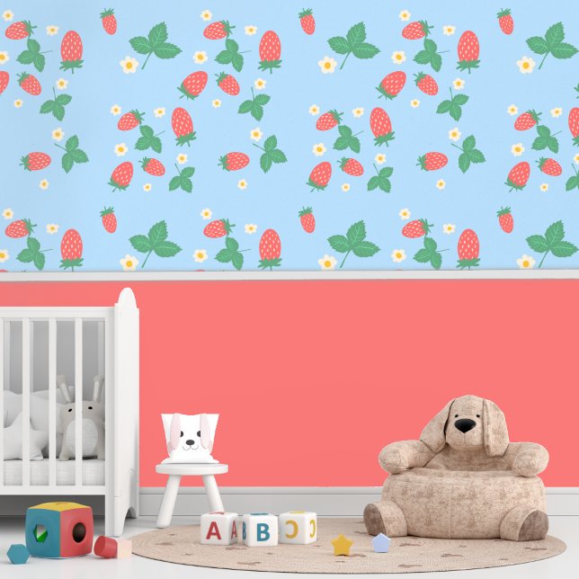 Mini Strawberry Blossom Tapete (Von Creator hochgeladen)