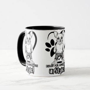 Mini Style Icon: Chihuahua in Sneakers Tasse