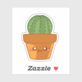 Mini-Sukkulent Aufkleber (Blatt)