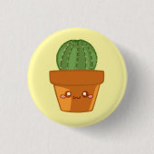 Mini-Sukkulent Button (Vorderseite)