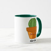 Mini-Sukkulent Tasse (VorderseiteRechts)