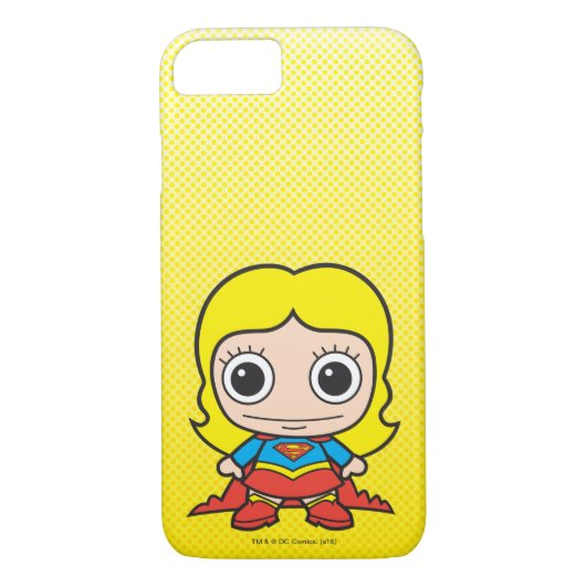 Mini Supergirl 2 Case-Mate iPhone Hülle (Rückseite)