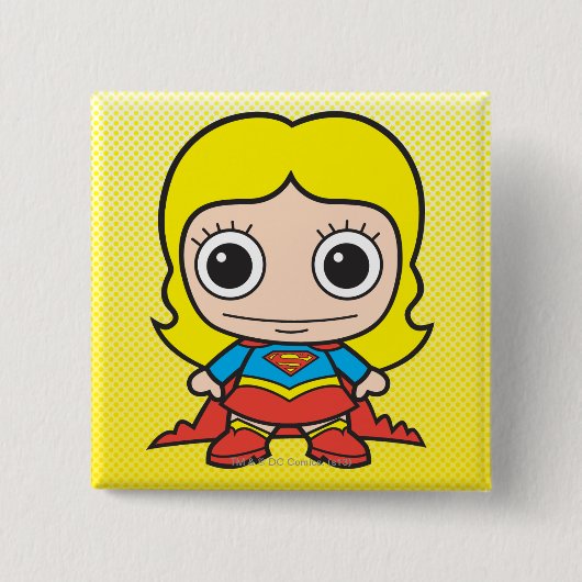 Mini-Supergirl Button (Vorderseite)
