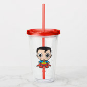 Mini Superman Acryltrinkbecher (Vorderseite)