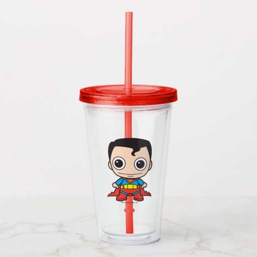 Mini Superman Acryltrinkbecher (Vorderseite)