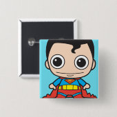 Mini-Superman Button (Vorne & Hinten)