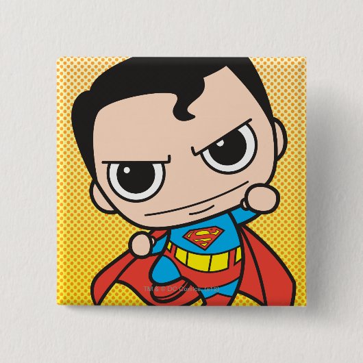 Mini-Superman Button (Vorderseite)