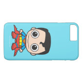 Mini Superman Case-Mate iPhone Hülle (Rückseite (Horizontal))