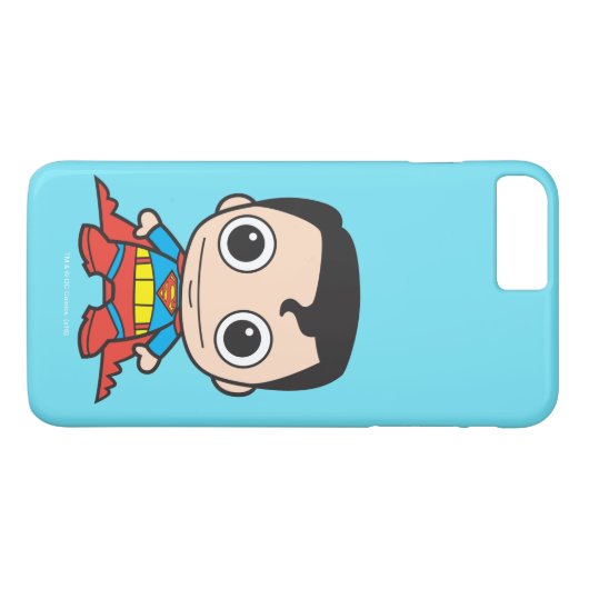 Mini Superman Case-Mate iPhone Hülle (Rückseite (Horizontal))