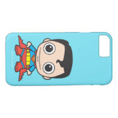Mini Superman Case-Mate iPhone Hülle (Rückseite (Horizontal))