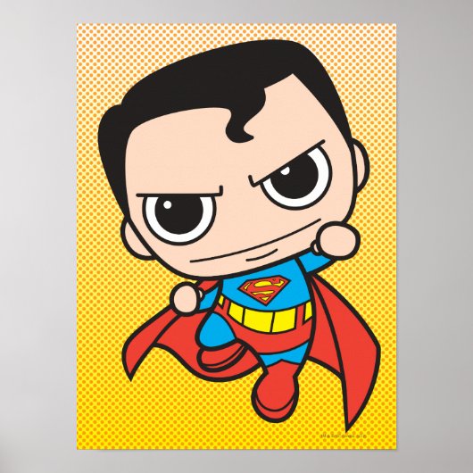 Mini Superman Fliegen Poster (Vorne)