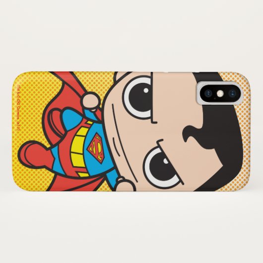 Mini Superman Flying Case-Mate iPhone Hülle (Rückseite (Horizontal))
