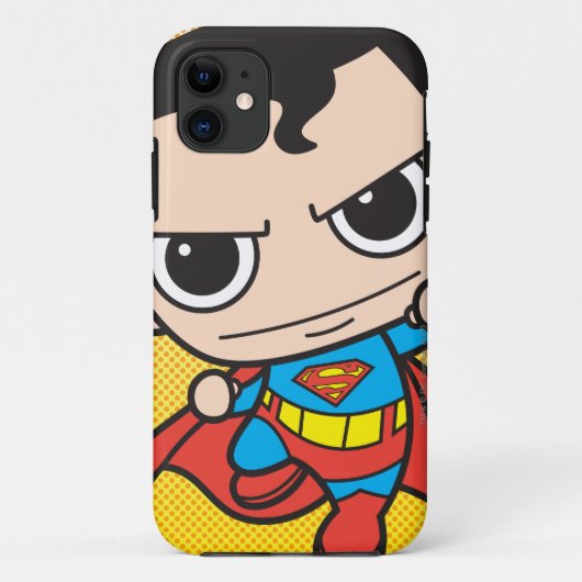 Mini Superman Flying Case-Mate iPhone Hülle (Rückseite)